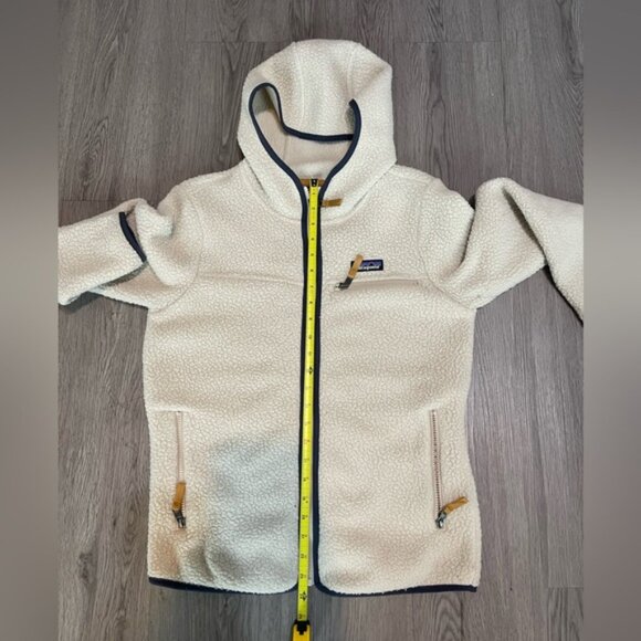 Patagonia women’s retro pile fleece hoodie small - Picture 6 of 6